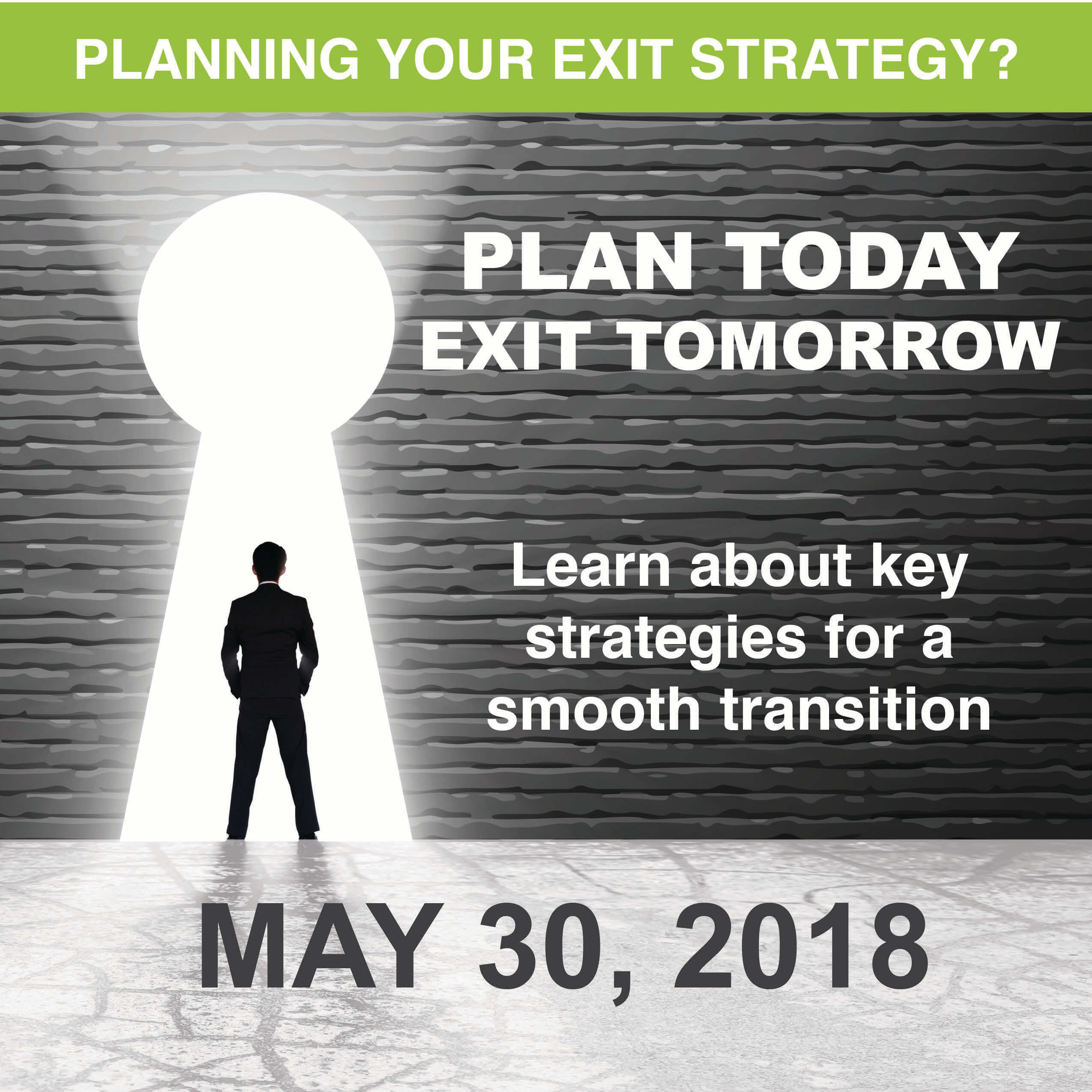Exit planning event invitation