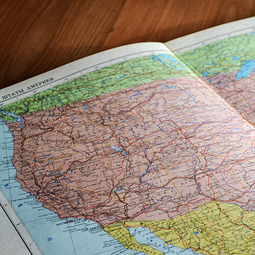 map of united states